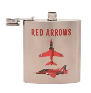 RAF 6oz Hip Flask - Red Arrows - image 3