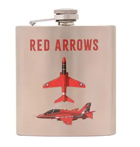 RAF 6oz Hip Flask - Red Arrows - image 2