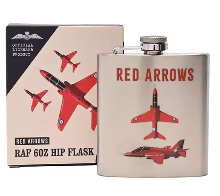 RAF 6oz Hip Flask - Red Arrows - image 1