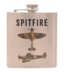 RAF 6oz Hip Flask - Spitire - image 2