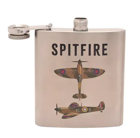 RAF 6oz Hip Flask - Spitire - image 3