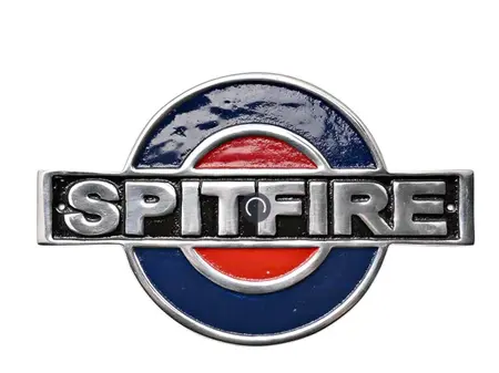 RAF Cast Aluminium Plaque - Spitfire