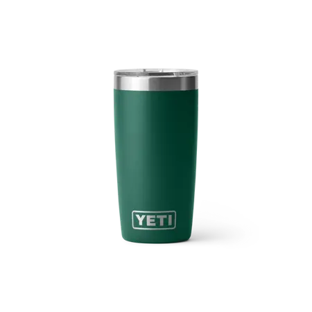 RAMBLER 10 OZ TUMBLER MS BLACK FOREST GREEN