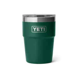 RAMBLER 16 OZ STACKABLE CUP MS BLACK FOREST GREEN