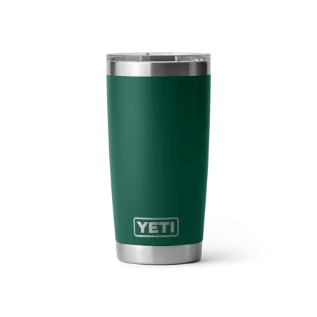 RAMBLER 20 OZ TUMBLER MS BLACK FOREST GREEN