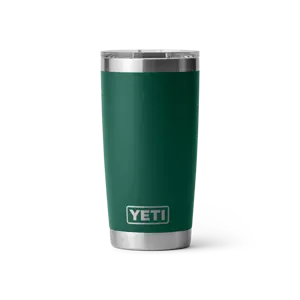 RAMBLER 20 OZ TUMBLER MS BLACK FOREST GREEN