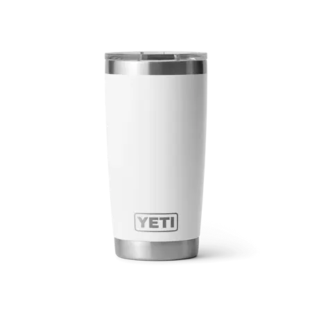 RAMBLER 20 OZ TUMBLER MS WHITE