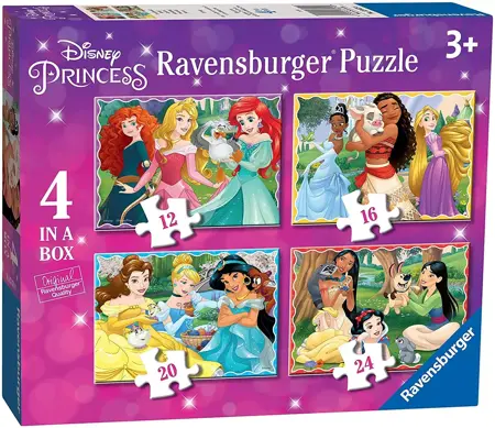 Ravensburger Disney Princess 4 in 1 Jigsaw Puzzles