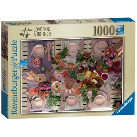 Ravensburger Love You a Brunch 1000 Piece Jigsaw Puzzle