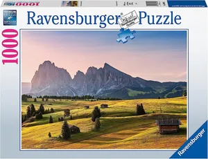 Ravensburger Seiser Alm, Dolomites, Dolomites, South Tyrol, Italy 1000 piece Jigsaw Puzzle