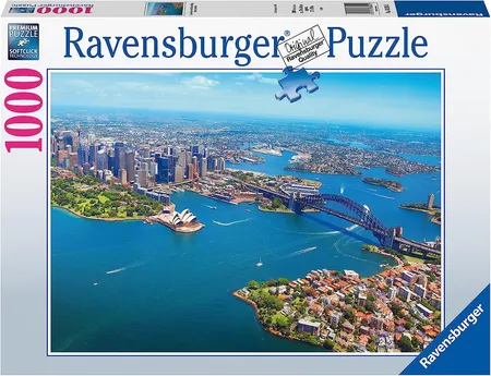 Ravensburger Sydney Harbour, Opera House and Bridge, Australia 1000 piece Jigsaw Puzzle