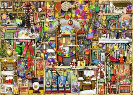 Ravensburger The Christmas Cupboard 1000 Piece Jigsaw Puzzle - image 1