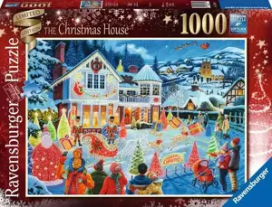 Ravensburger The Christmas House 1000 Piece Jigsaw Puzzle - image 1