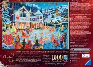 Ravensburger The Christmas House 1000 Piece Jigsaw Puzzle - image 3