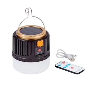 Rechargeable LED Camping Lantern 300L – Solar & USB