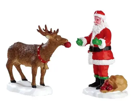 REINDEER TREATS,  SET OF 2