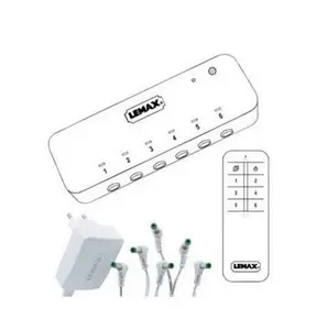 REMOTE CONTROL BOX, WITH 4.5V 2000mA ADAPTOR, WHITE, BS CHANGEABLE PLUG - image 3