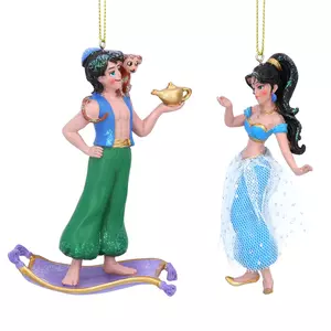 Resin Aladdin/Jasmine Dec, 2as