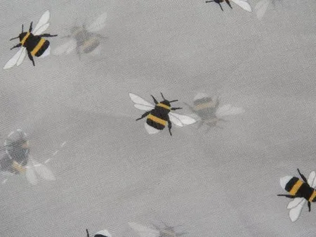Reversible Bees Grey - image 2