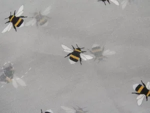 Reversible Bees Grey - image 2