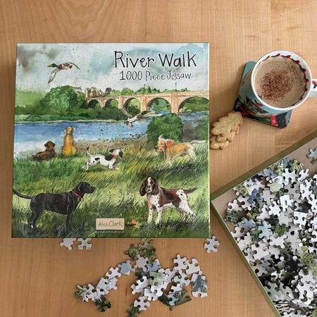 River Walk 1000 Piece Jigsaw Puzzle - image 1