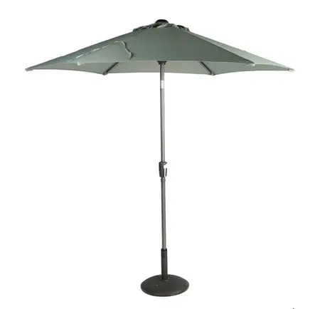 Riviera 2.5m Deluxe Crank Parasol - Oasis Green - image 1