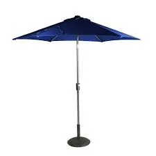 Riviera 3.0m Deluxe Crank Parasol - Denim Blue