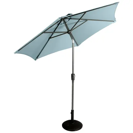 Riviera 3.0m Deluxe Crank Parasol - Oasis Green - image 1