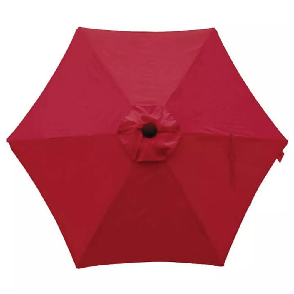 Ruby Red Riviera 3.0m Parasol at Pennells