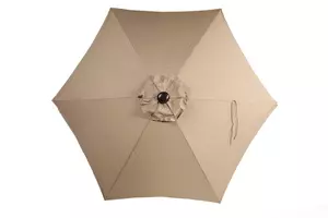 Riviera 3.0m Deluxe Crank Parasol - Taupe