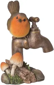 Robin on Garden Tap