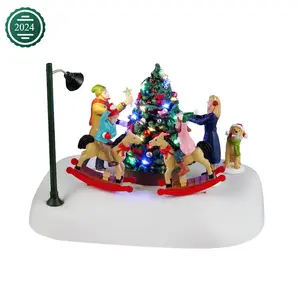 ROCKIN' AROUND THE CHRISTMAS TREE,  BATTERY OPERATED (4.5V)