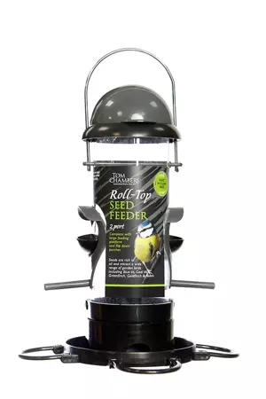 Roll-Top Seed Feeder - 2 port