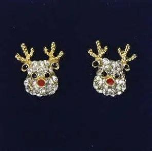 Rudolph Earrings