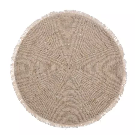 RUG TRESSED DIA 80CM