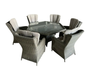 San Marino 6 Seat Hexagonal Dining Set