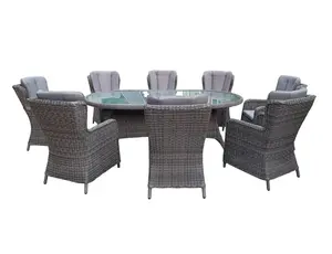 San Marino 6 Seat Oval Dining set - image 1