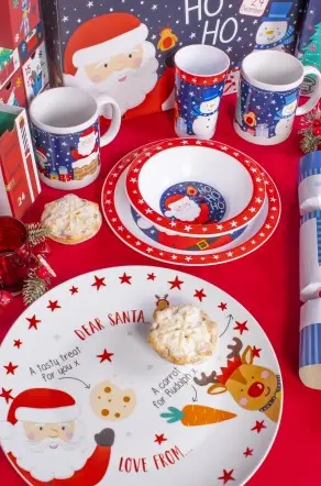 Santa & Friends Christmas Eve Plate - image 2