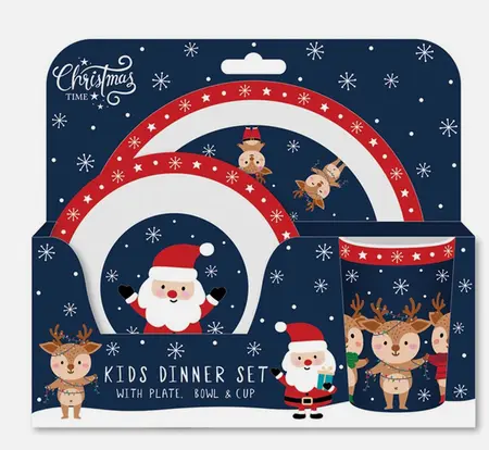 Santa & Friends Dinner Set
