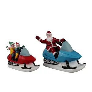 SANTA'S DAY OFF, SET OF 2