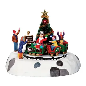 SANTA'S KIDDIE TRAIN, BATTERY OPERATED (4.5V)