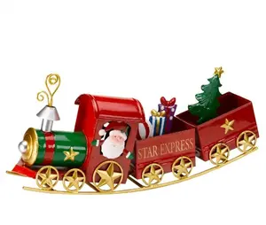 Santa's Star Express Christmas Train Decoration