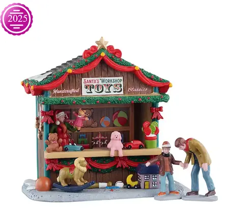 SANTA'S WORKSHOP TOYS, SET OF 3 - image 1
