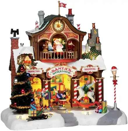 SANTA'S WORKSHOP, INCL. ADAPTOR 74254, 550 mA (WHITE)