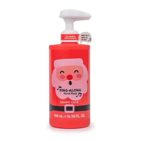 Santa Singalong 500ml Hand Wash Candy Cane