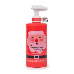 Santa Singalong 500ml Hand Wash Candy Cane