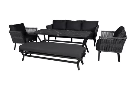 Sanza 3 Seat Lounge Set - image 1