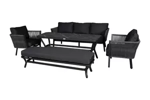 Sanza 3 Seat Lounge Set - image 1