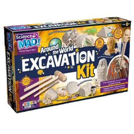 Science Mad Around the World 10 in 1 Excavate Kit - image 1