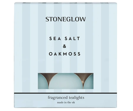 Sea Salt & Oakmoss - Fragranced Tealights - image 1